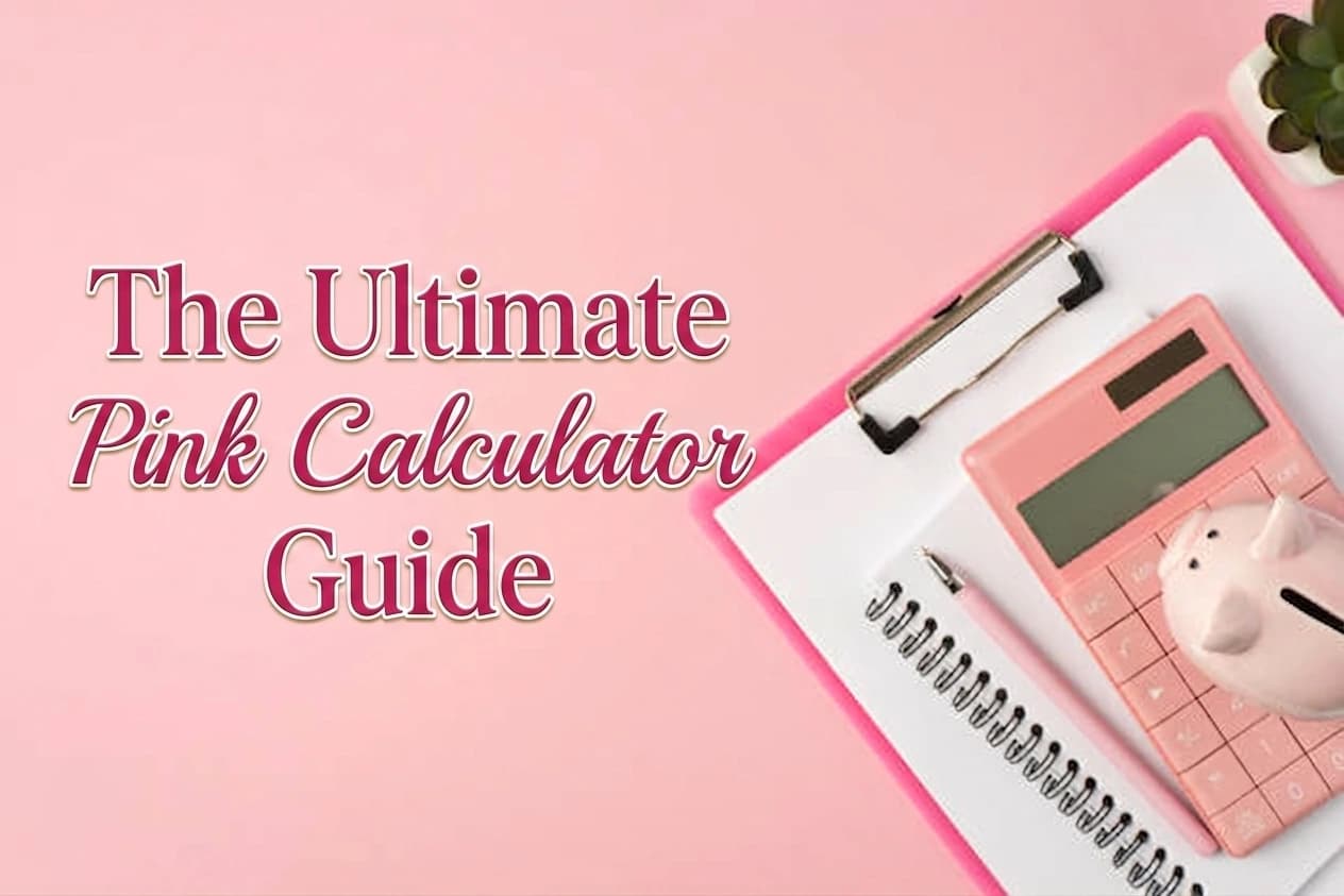 The Ultimate Pink Calculator Guide: Best Aesthetic & STEM Graphing Tools