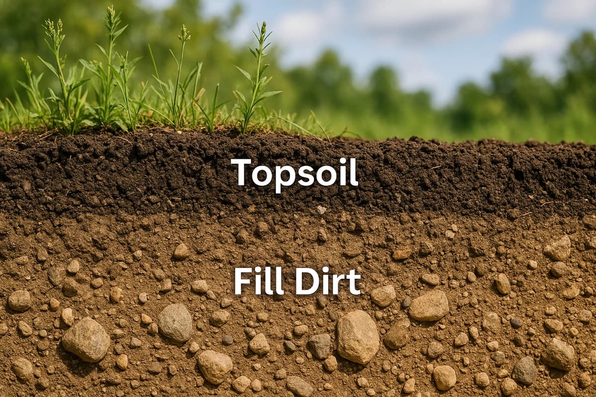 Fill Dirt vs Topsoil: Key Differences, Costs & Uses (2026)