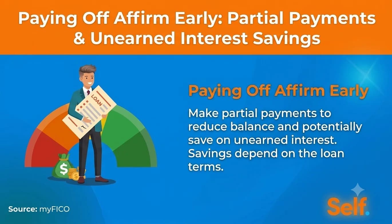 Paying Off Affirm Early: Partial Payments & Unearned Interest Savings
