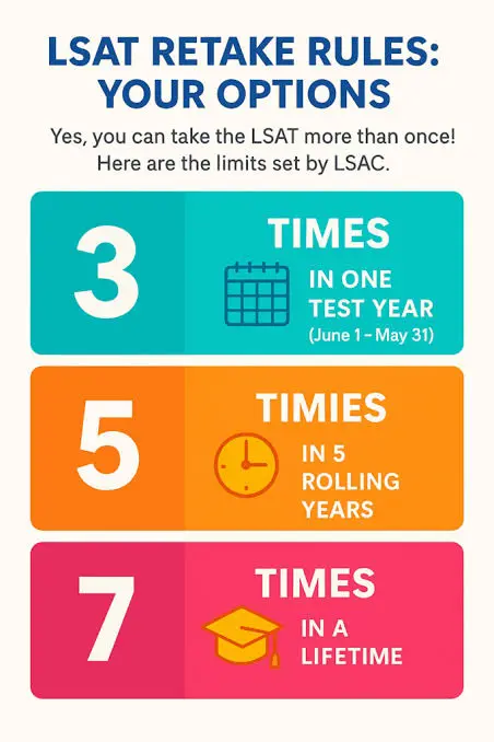 lsat retake rules, when to take lsat, lsat calculator